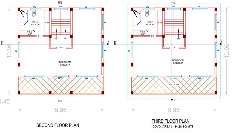Floor plan bedrooms for beginners in architecture