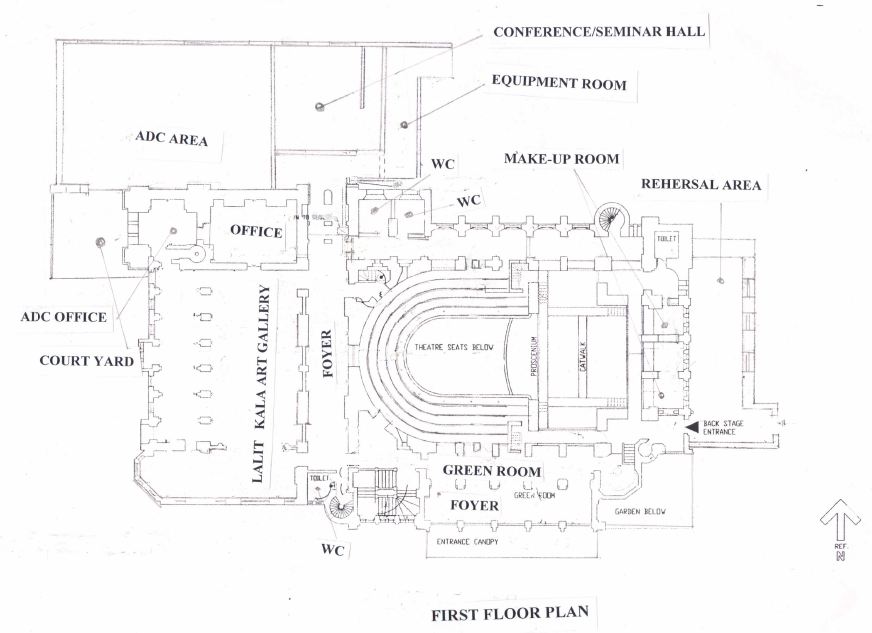 Gaiety Theater- First Floor Plan