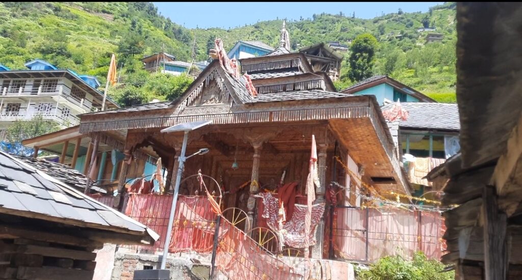 Himalayan temple Jogni mata Janjehli valley