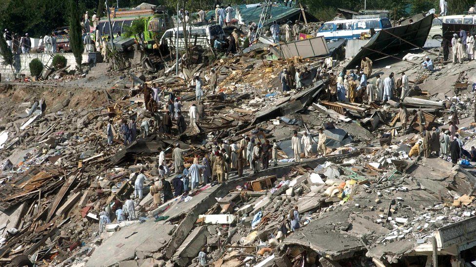 Kashmir earthquake 2005