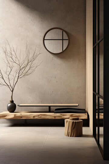 Neutral Color Palette: Minimalism interior design