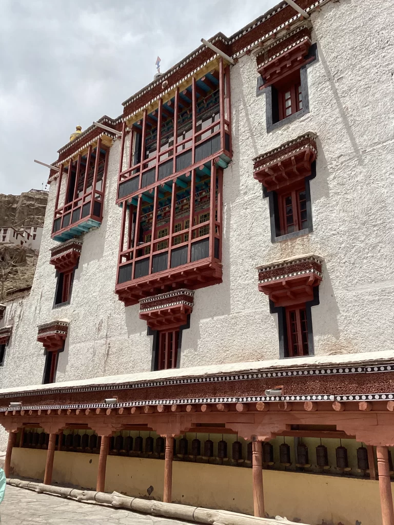 Facade of Hemis Monastery, Ladakh