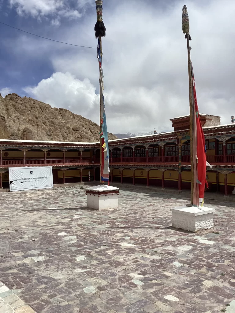 Courtyard and Veranda Hemis Monastery: Himalayan Masterpiece