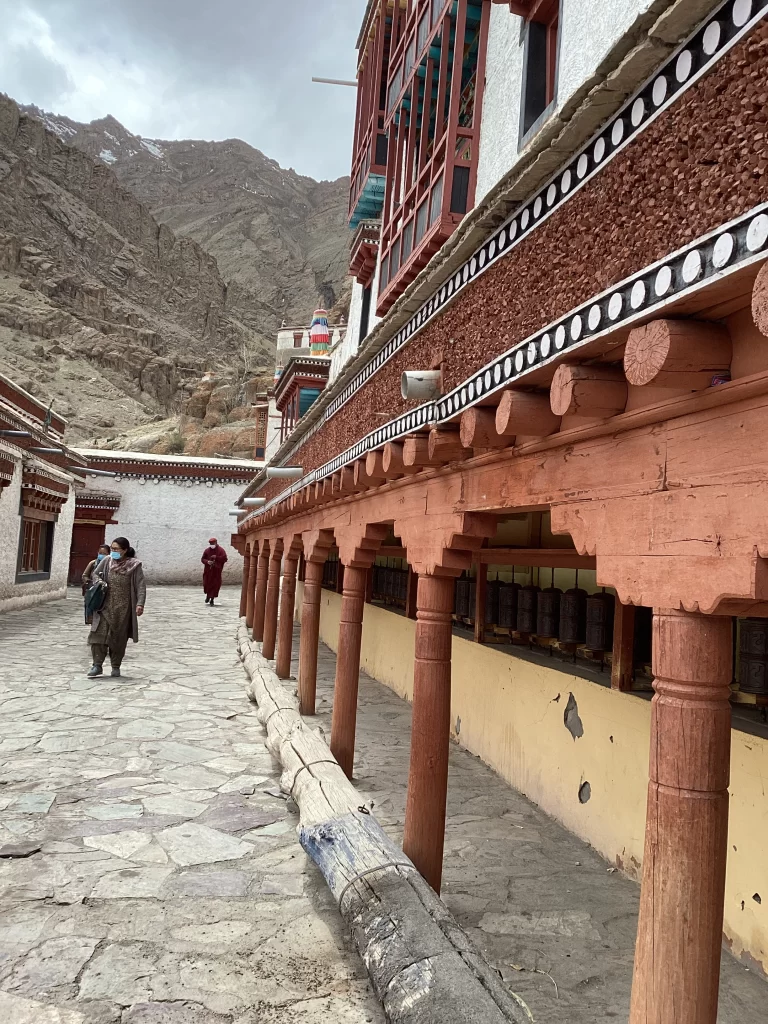 Wooden Structure at Hemis Monastery: Himalayan Masterpiece