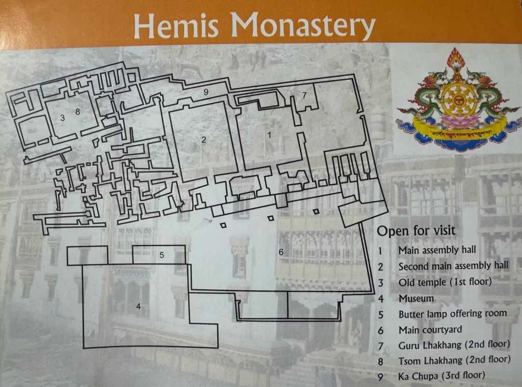 Site Plan Hemis Monastery: Himalayan Masterpiece