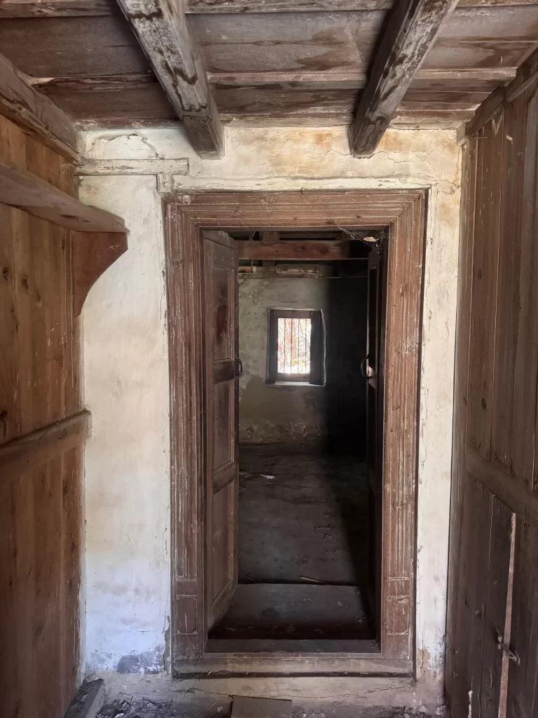 Interiors of old traditional Himalayan home