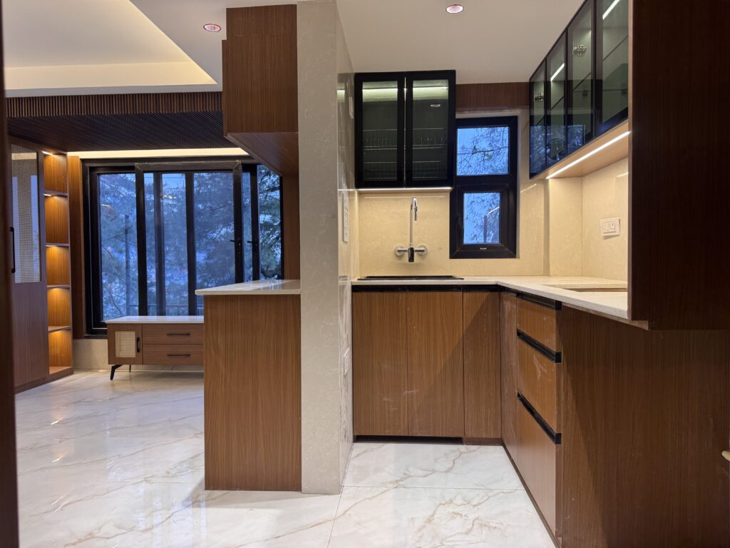 studio apartment renovation design project shimla