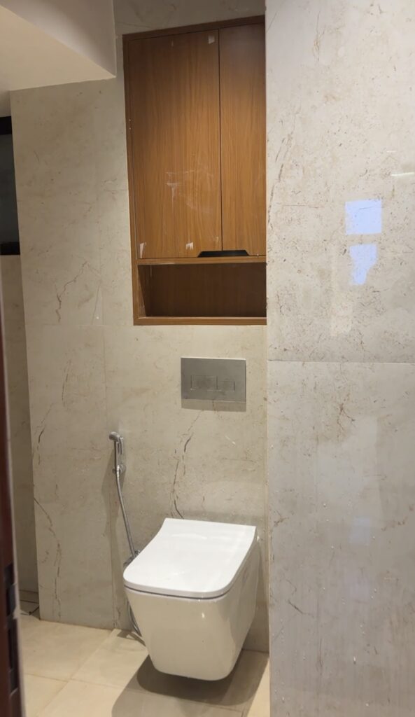 studio apartment washroom design shimla